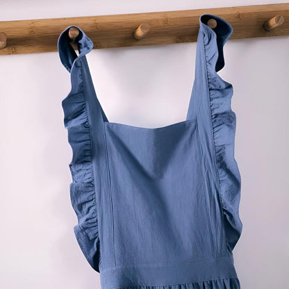 Charming Lace-Trimmed Apron for Every Occasion