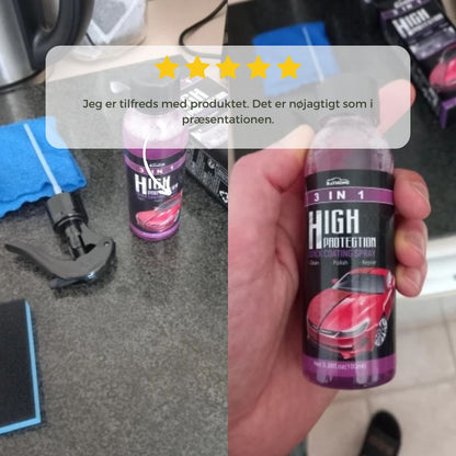 All-in-One Quick Car Coating Spray with Superior Protection