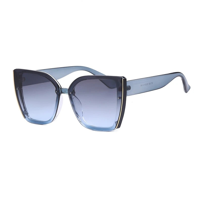 Trendy Square Sunglasses in Retro Style