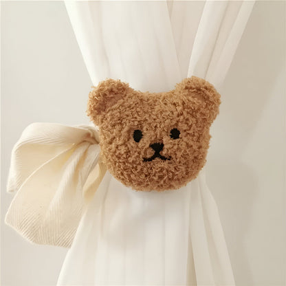 Charming Plush Animal Curtain Holders for Kids' Rooms