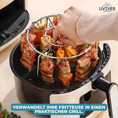 Smoke-Free and Grease-Free CrispGrill Set for Delicious Grilling