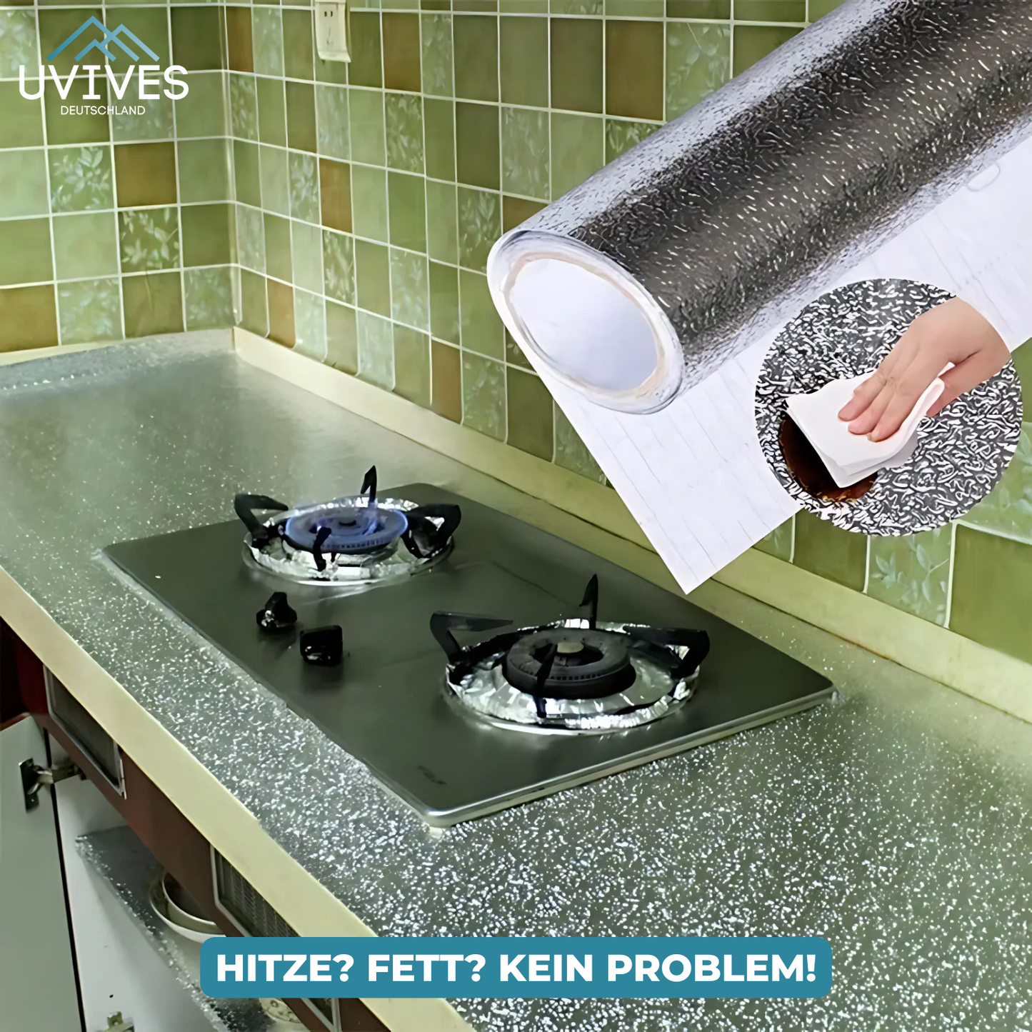 Invisible Kitchen Protection – FoilShield Alternative