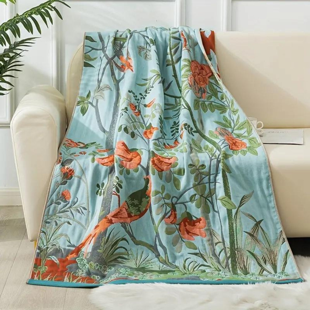Charming Blossom Cotton Bath Towel for Everyday Luxury