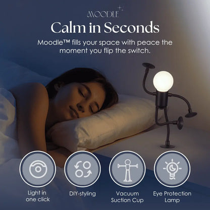 Wireless LED Desk Lamp Duo | Adjustable Warm Light for Any Space