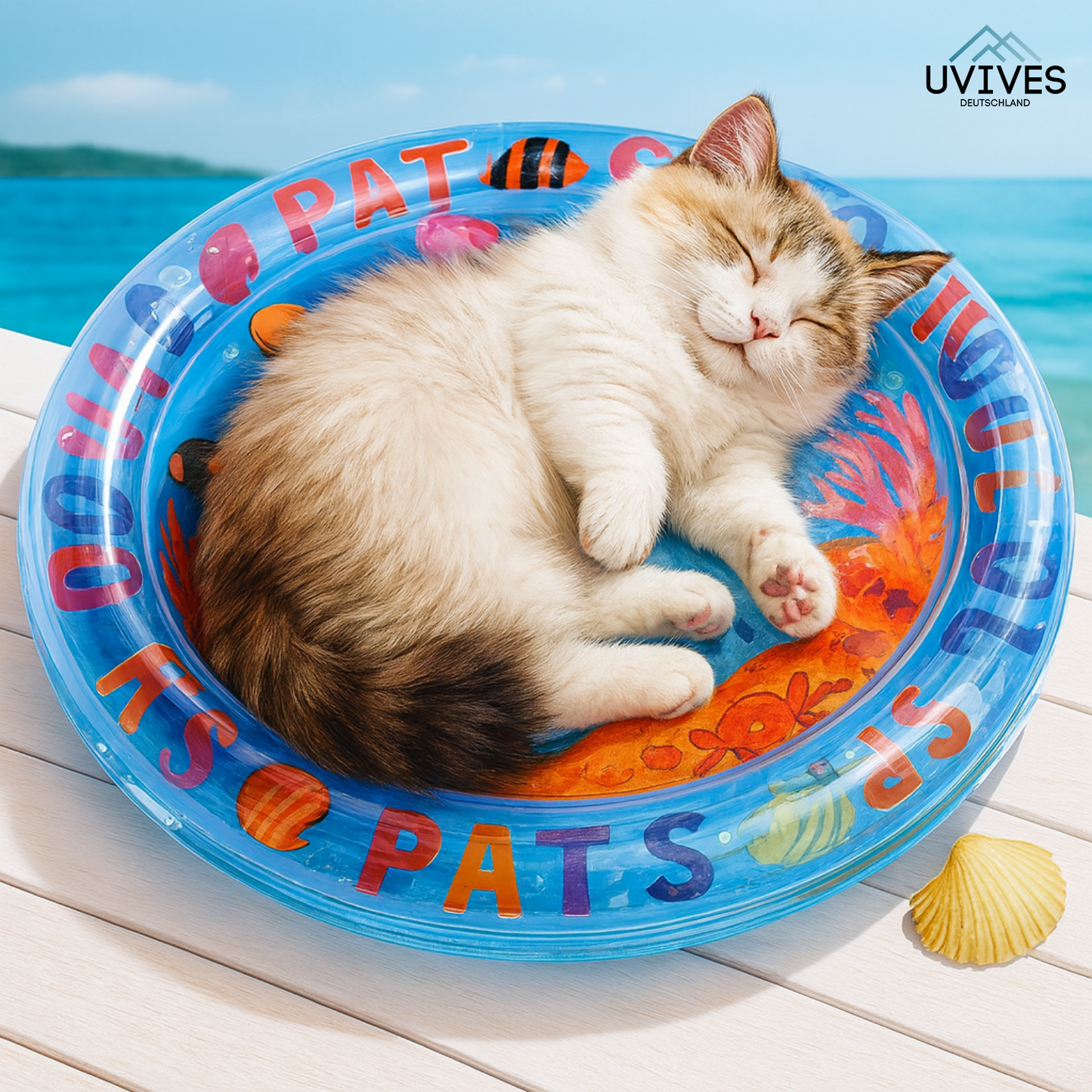 Interactive Cat Water Play Mat | Cooling & Activity Toy | BPA-Free PVC