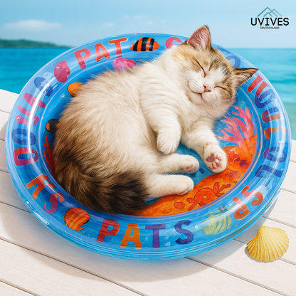 Interactive Cat Water Play Mat | Cooling & Activity Toy | BPA-Free PVC