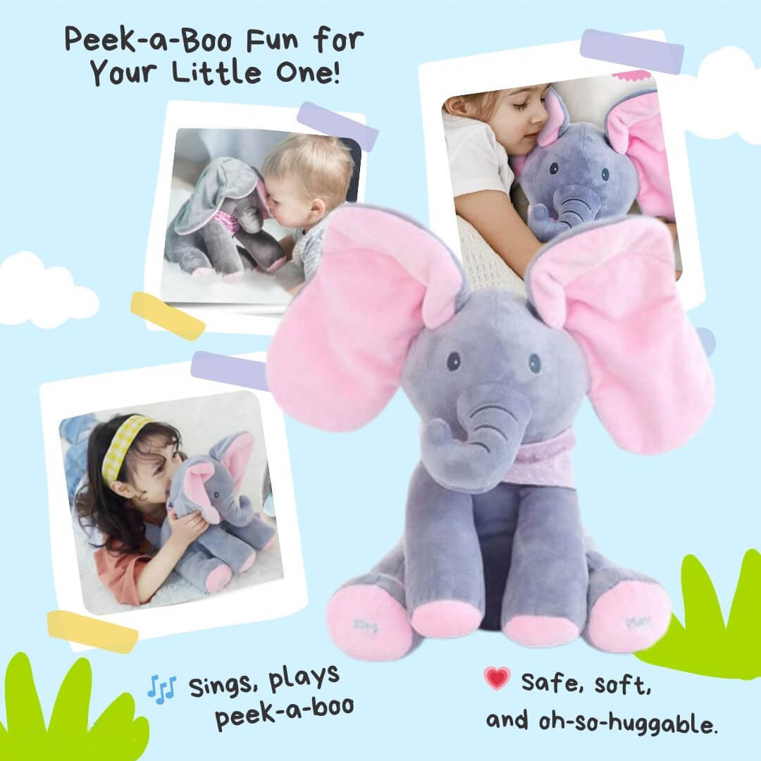 Delightful Dumbo – Interactive Elephant Plush Toy for Endless Fun