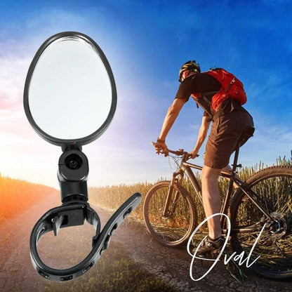 Versatile 360° Adjustable Bicycle Rearview Mirror