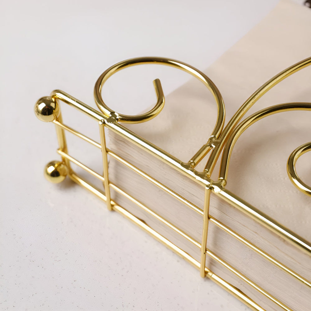 Chic Wave Napkin Organizer for Every Occasion