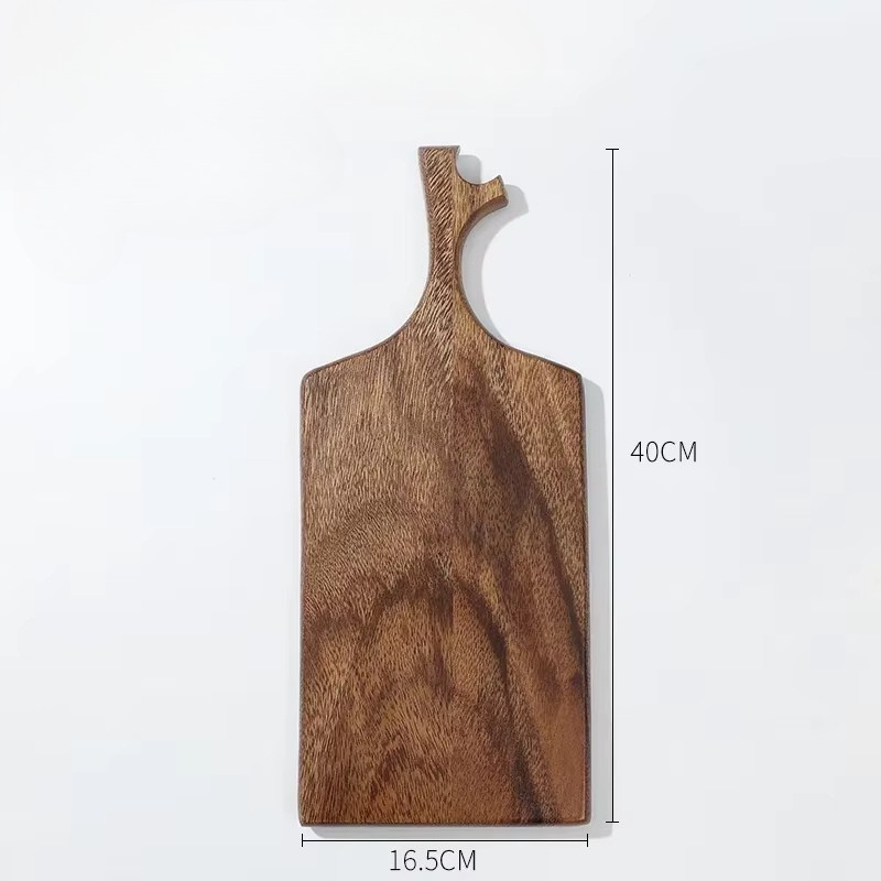 Stylish Solid Cutting and Serving Board Made from Walnut Wood