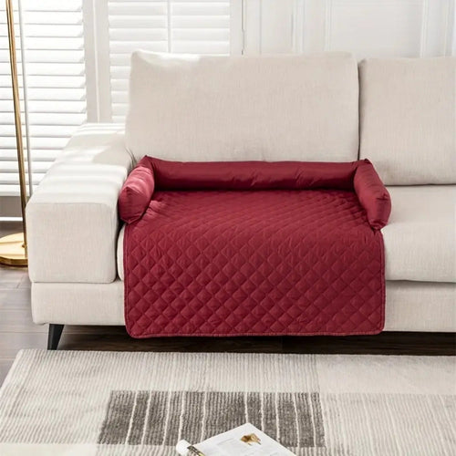 ComfortGuard Quilted Pet Couch Cover