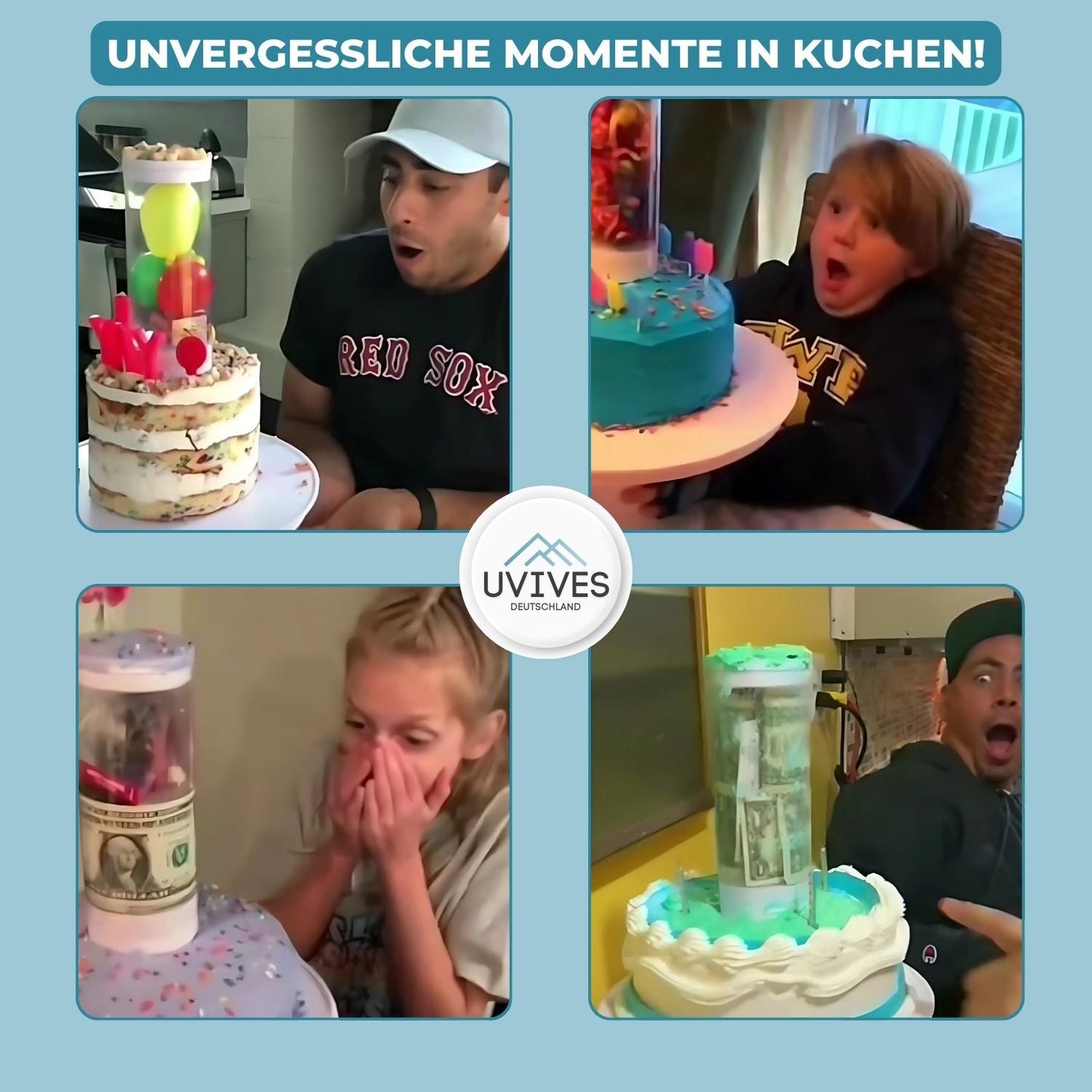 Surprise Cake Stand for Pop Cakes