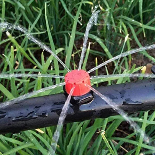 Precision Plant Irrigation System - AquaFlow Sprinkler and Dripper