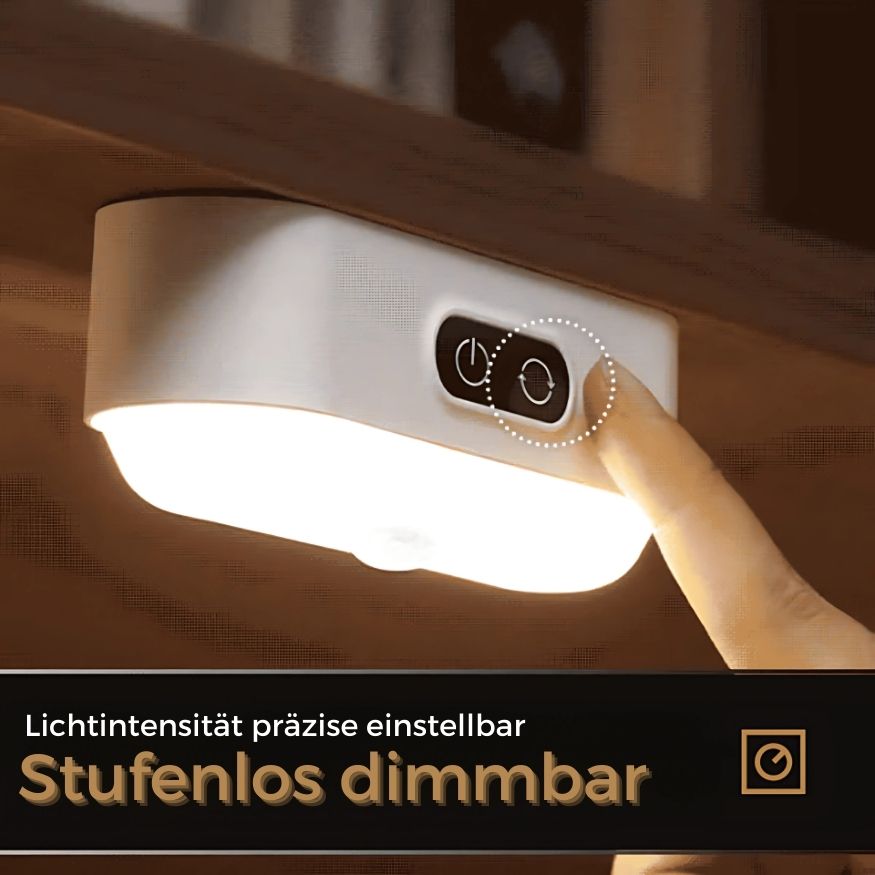 Magnetic Dimmable Light with Smart Sensor | 5 Color Temperatures | Wireless & Rechargeable | Motion Detection & Memory Function