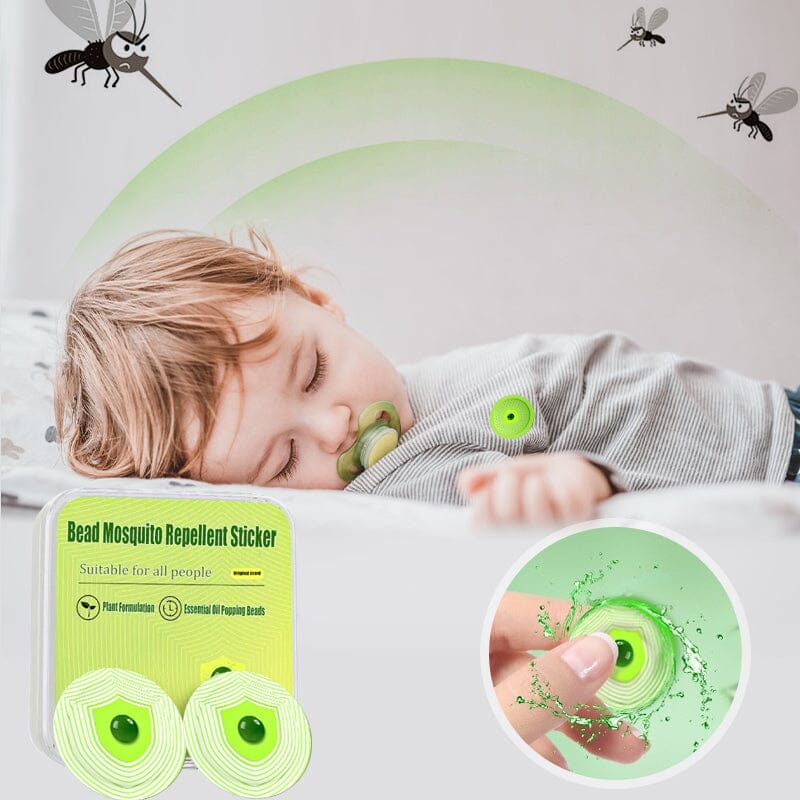 All-Natural Mosquito Repellent Patches - 10 Pack