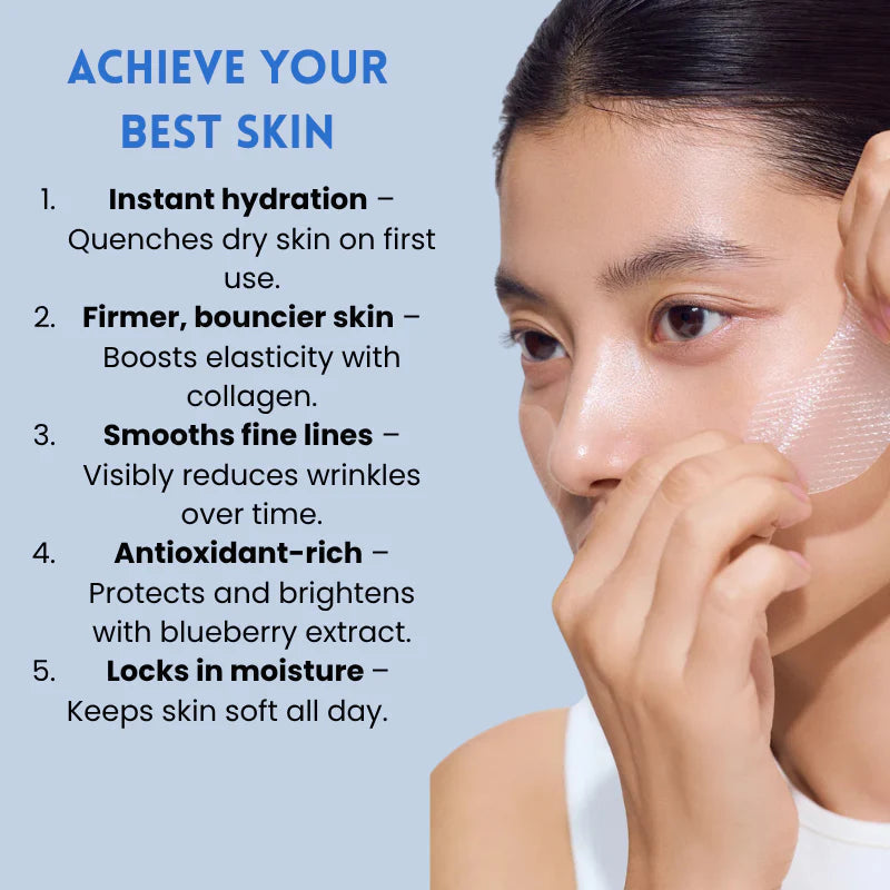 Instant Skin Tightening Strips for a Youthful Glow | Ultra Thin & Breathable | Invisible Under Makeup | For Face, Eyes & Forehead