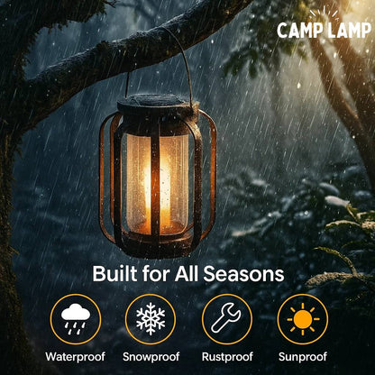 SolarGlow Pendant Light – Weatherproof Outdoor Lantern