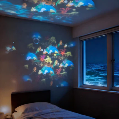 LED Projector Light with Rotating Feature for Room Atmosphere