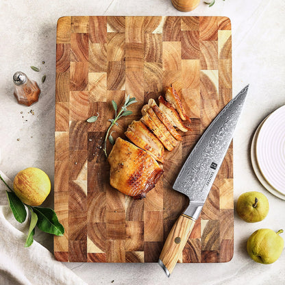 Acacia Wood Cutting Board for Culinary Use