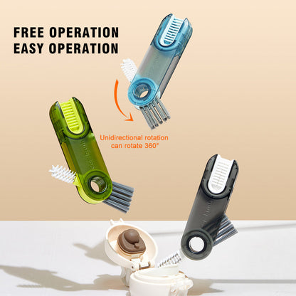 Multifunctional 3-Tool Cleaning Brush Set