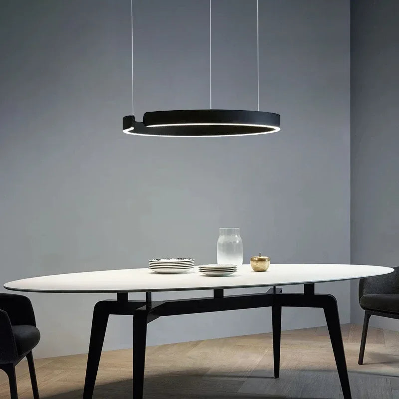 Circular Ceiling Lamp – Contemporary Ring Pendant Light
