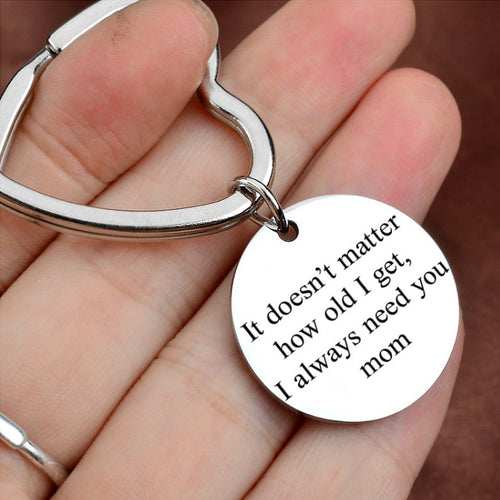 Heartfelt Keepsake Keychain Gift for Mother's Day