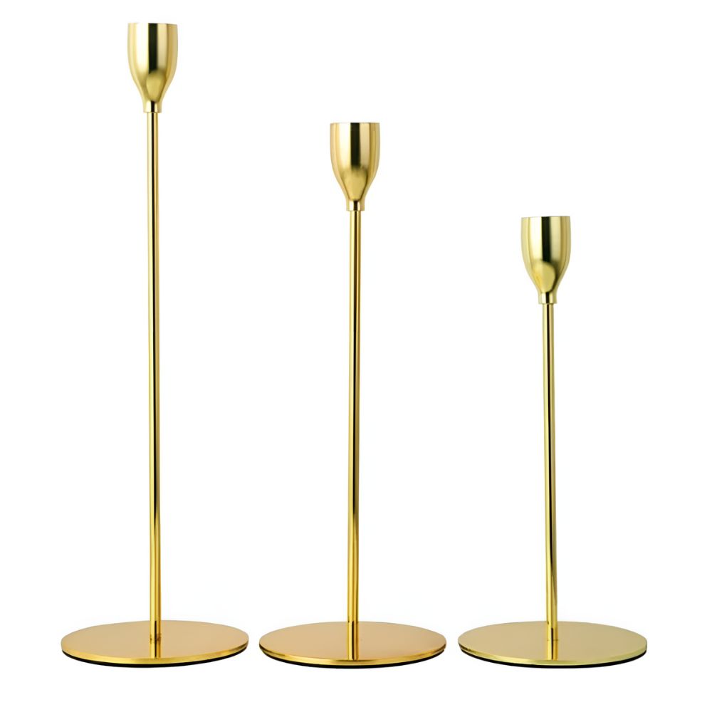 Elegant Trio of Candle Holders | Set of 3 for Any Occasion