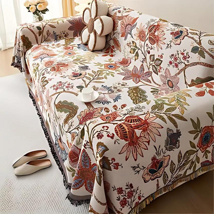 Charming Floral Cozy Blanket for Your Home