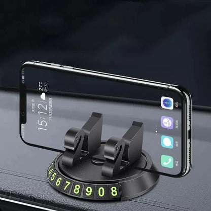 Versatile 360° Dashboard Phone Mount for Cars