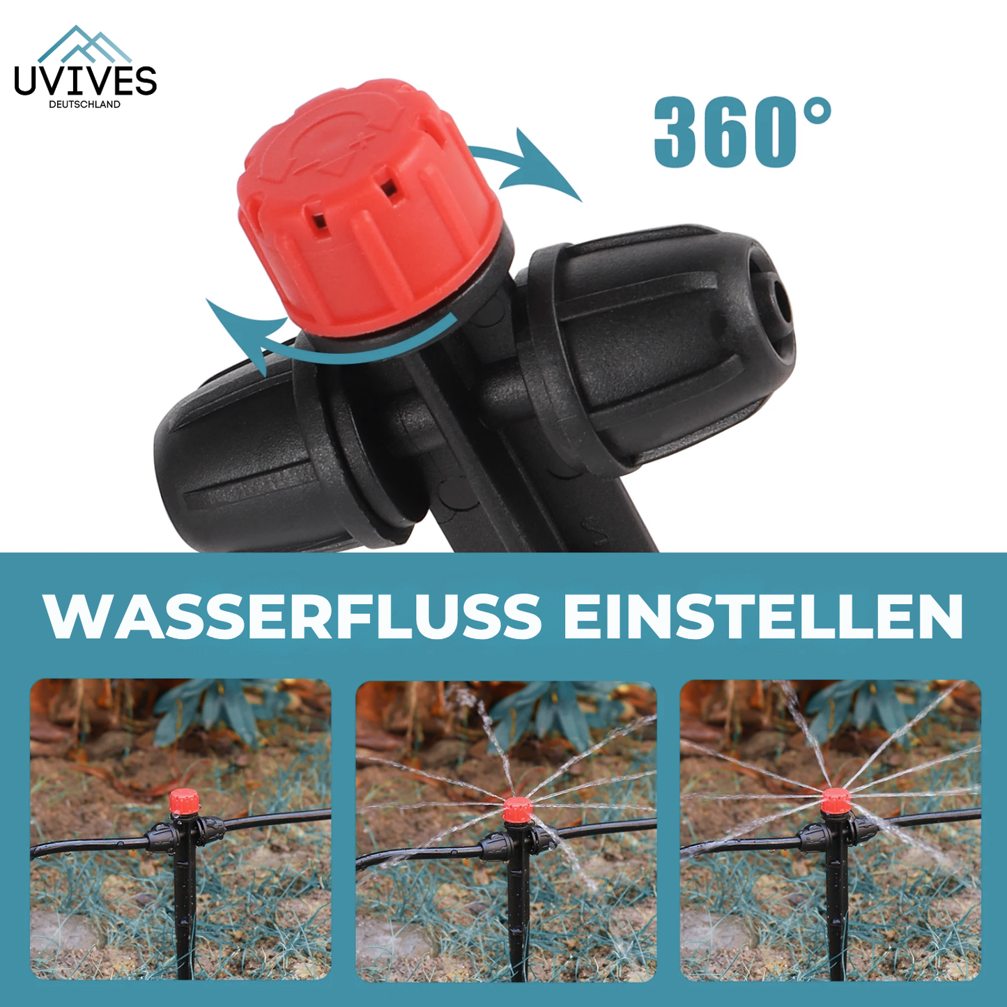 Easy Drip Irrigation System – Set of 100