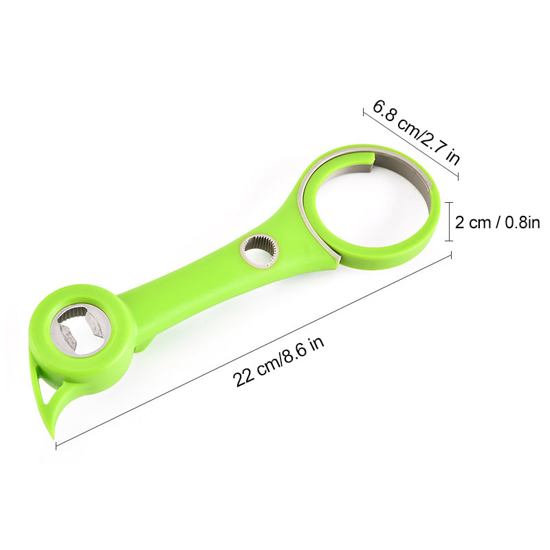 Multifunctional Can Opener with 6 Functions
