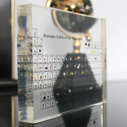 Stunning Real Elements Display: Periodic Table Collection