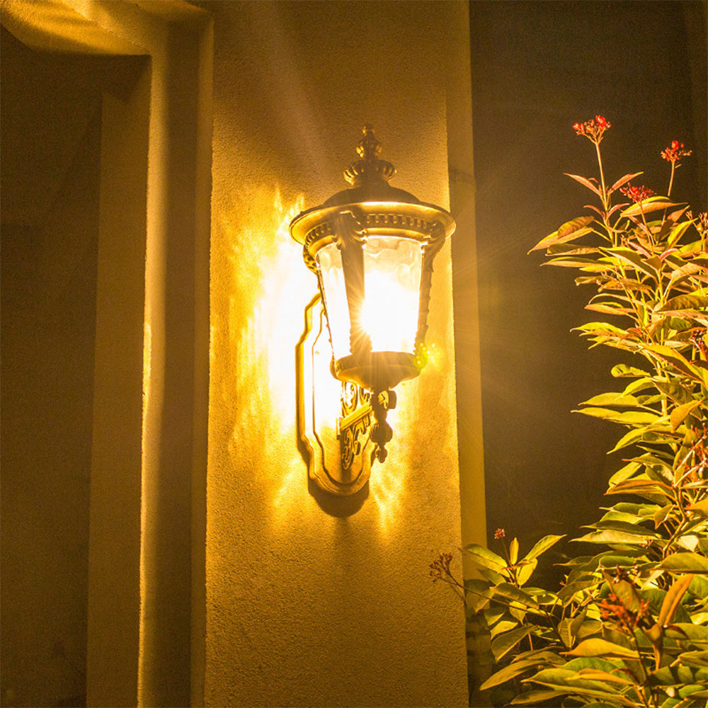 Traditional-Style Outdoor Wall Light for Exterior Illumination