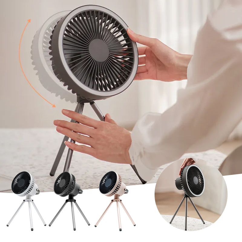 Portable 3-in-1 Smart Fan for Versatile Use