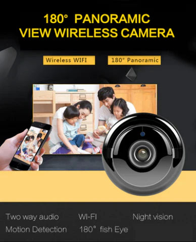 WiFi Security Camera with Night Vision 1080P