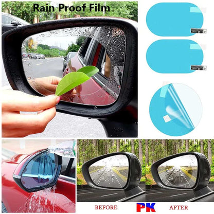 2 Pack Weatherproof Side Mirror Protection Film