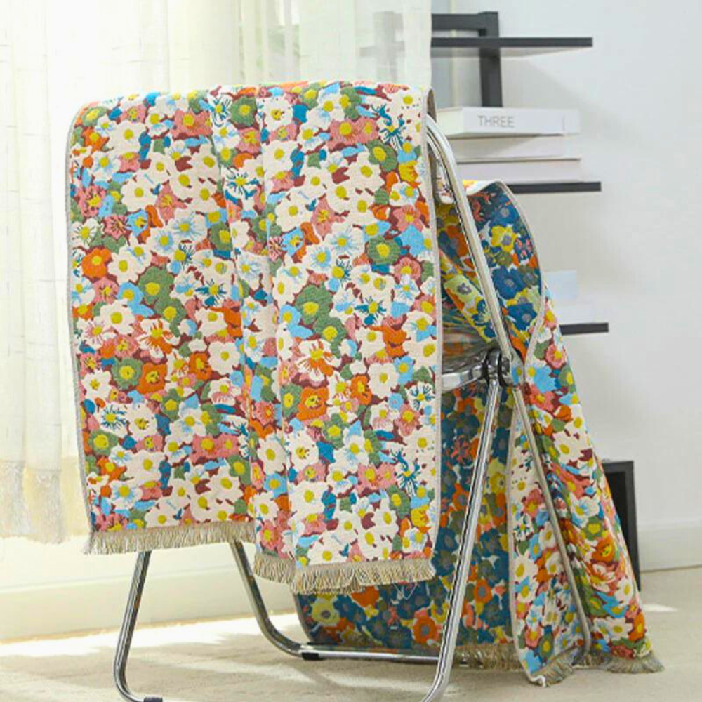 Charming Blossom Reversible Bath Towel