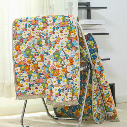 Charming Blossom Reversible Bath Towel