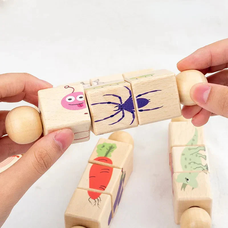 Wooden Baby Bell Puzzle for Engaging Learning Fun