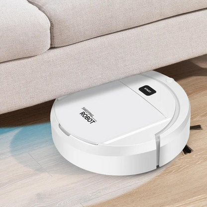 3-in-1 Silent Vacuum and Mop Robot for Efficient Floor Cleaning – Compact and Cordless
