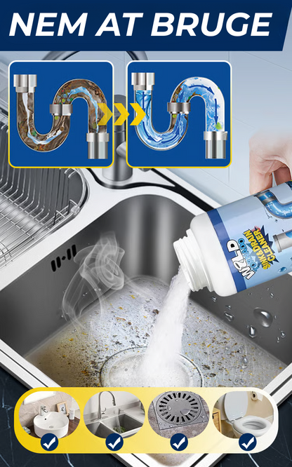 Eco-Friendly Drain Cleaner with Citrus Freshness