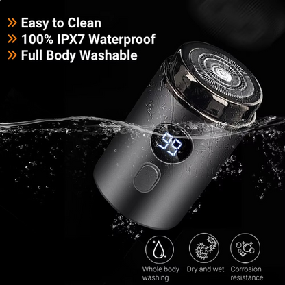 Compact Rechargeable Electric Shaver for Effortless Grooming