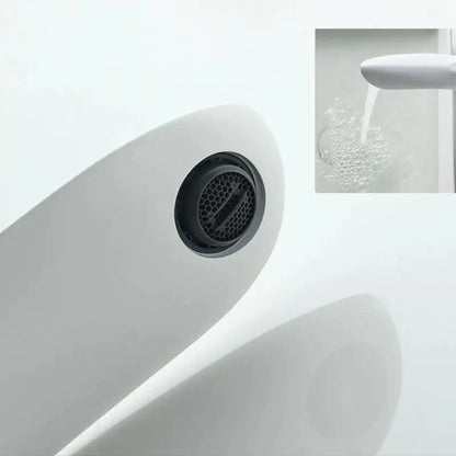 Brass Waterfall Single-Handle Faucet (Deck-Mount)