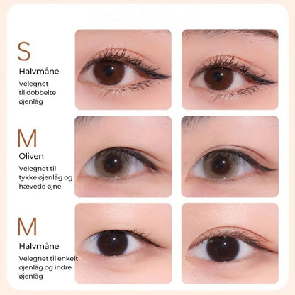 Invisible Dual Eyelid Stickers for Youthful Eyes