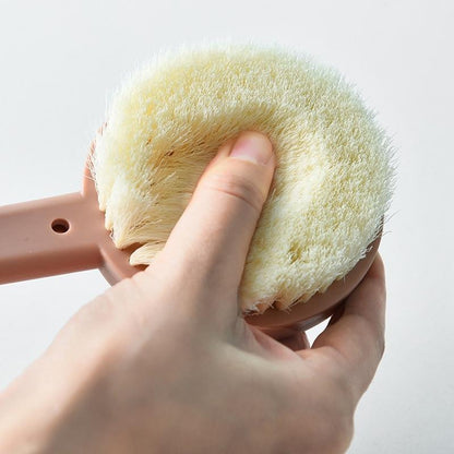 Dual-Function Long Handle Bath & Exfoliating Brush