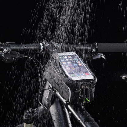 Top Tube Frame Bag for Bicycles - Phone Holder