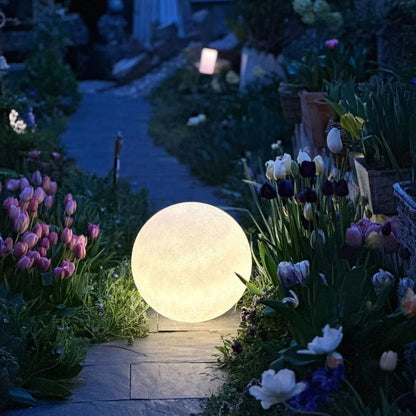Solar LED Garden Sphere Lights – Remote-Controlled Outdoor Illumination