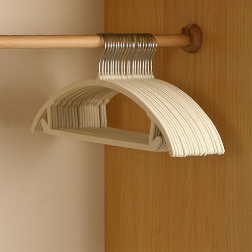 Space-Saving Velvet Hangers | Set of 10