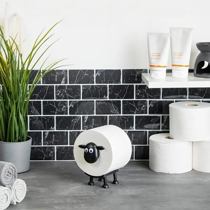 Charming Sheep-Design Toilet Paper Stand | No Assembly Required