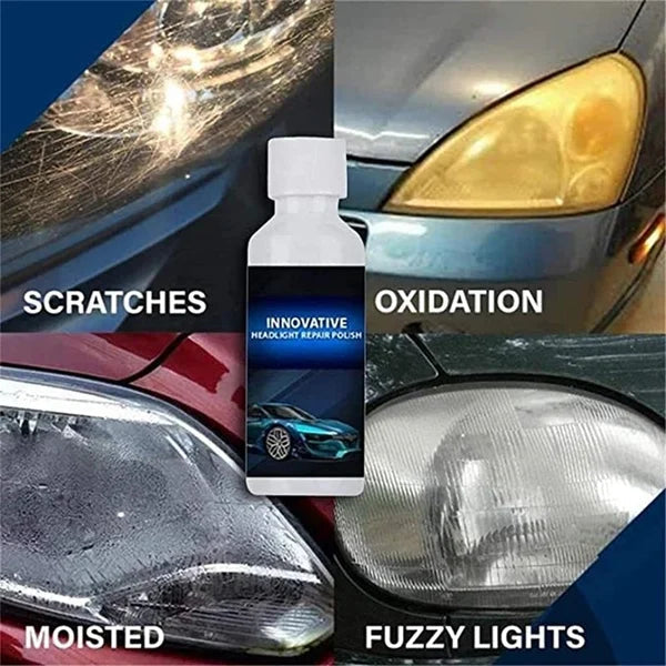Headlight Restoration Solution for Crystal Clear Vision